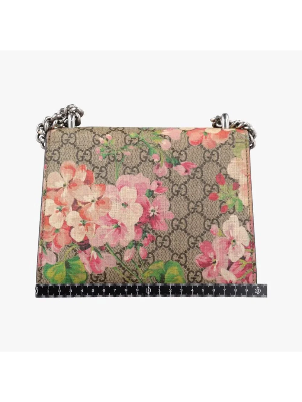 Gucci Dionysus Beige Red Multicolor Suede Shoulder Bag